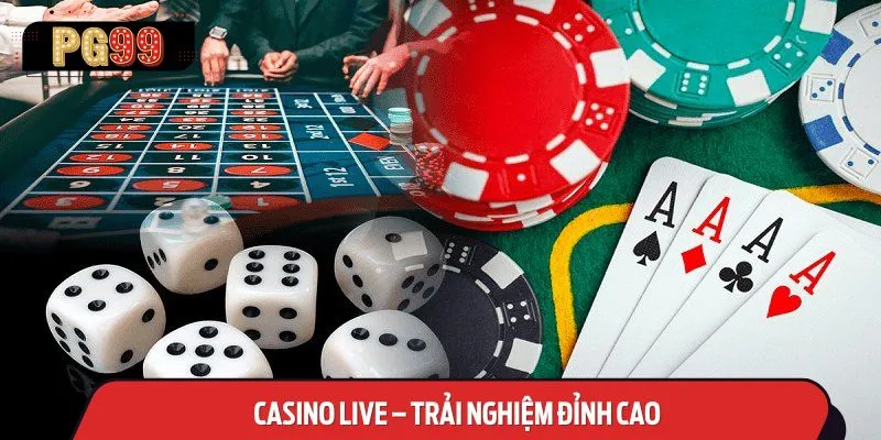 Sảnh Casino live siêu Hot
