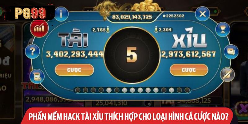 Phần mềm hack tài xỉu Thích Hợp Cho Loại Hình Cá Cược Nào?