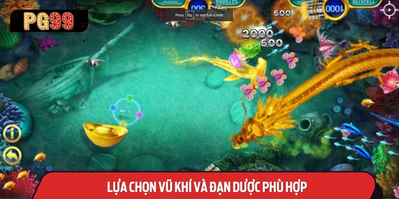 Lựa Chọn Vũ Khí và Đạn Dược Phù Hợp